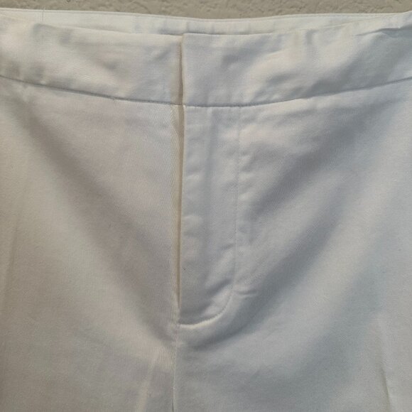 Coldwater Creek Natural Fit 10P White Slacks - Picture 3 of 5